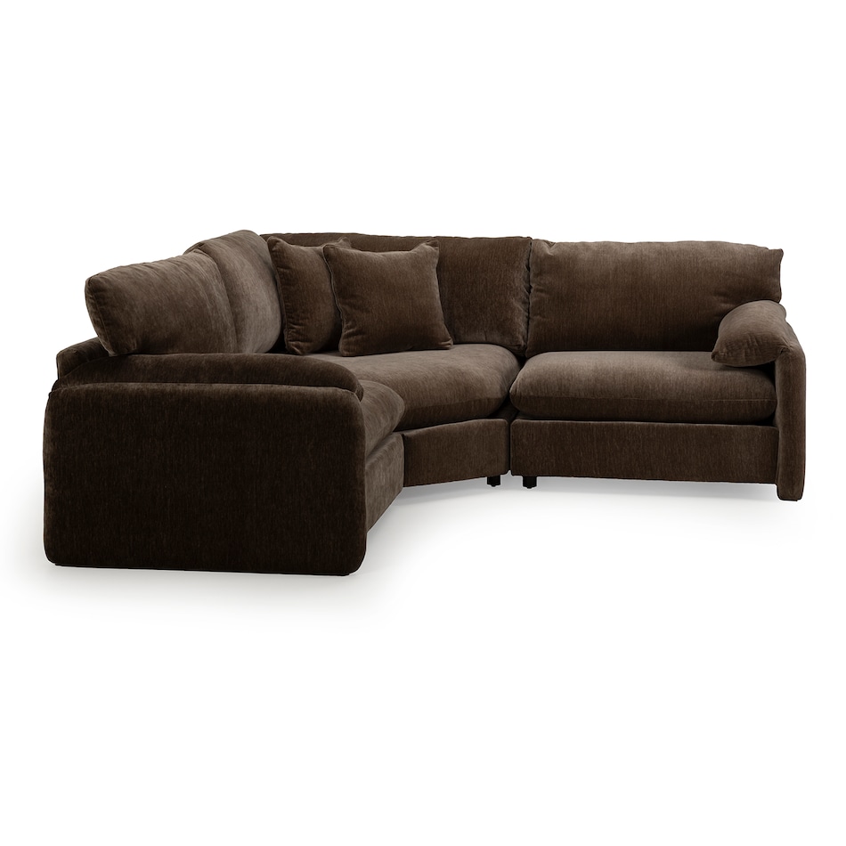duncan driftwood sectional stationary rap  