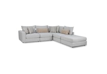 durango pewter sectional stationary fp  