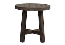 dusty charcoal transitional casual tables   