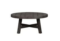 dusty charcoal transitional casual tables   