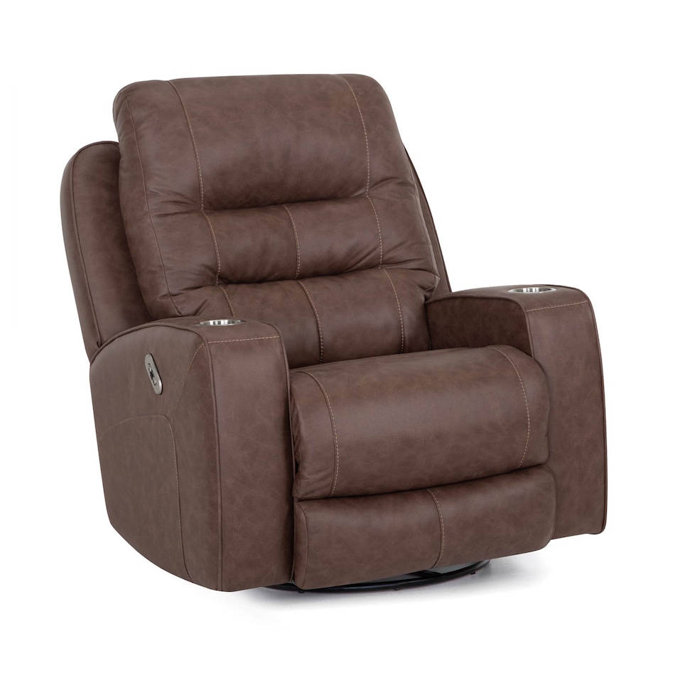 duvall mocha glider recliner   