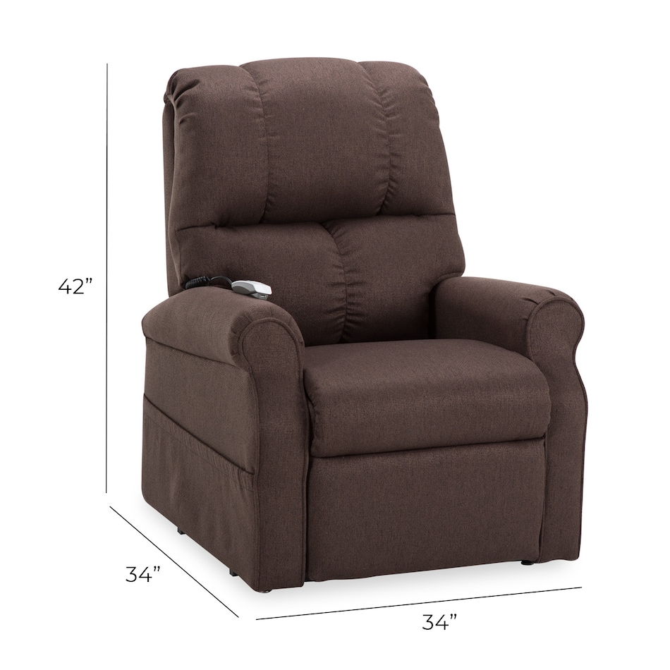 dynamo dove wall recliner   