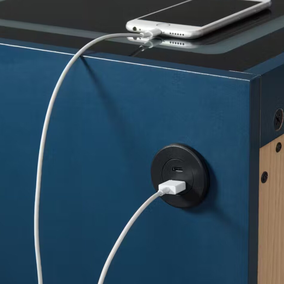 e blue chest cabinet   