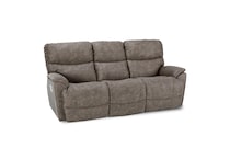 e iclean sable casual transitional recl sofa   
