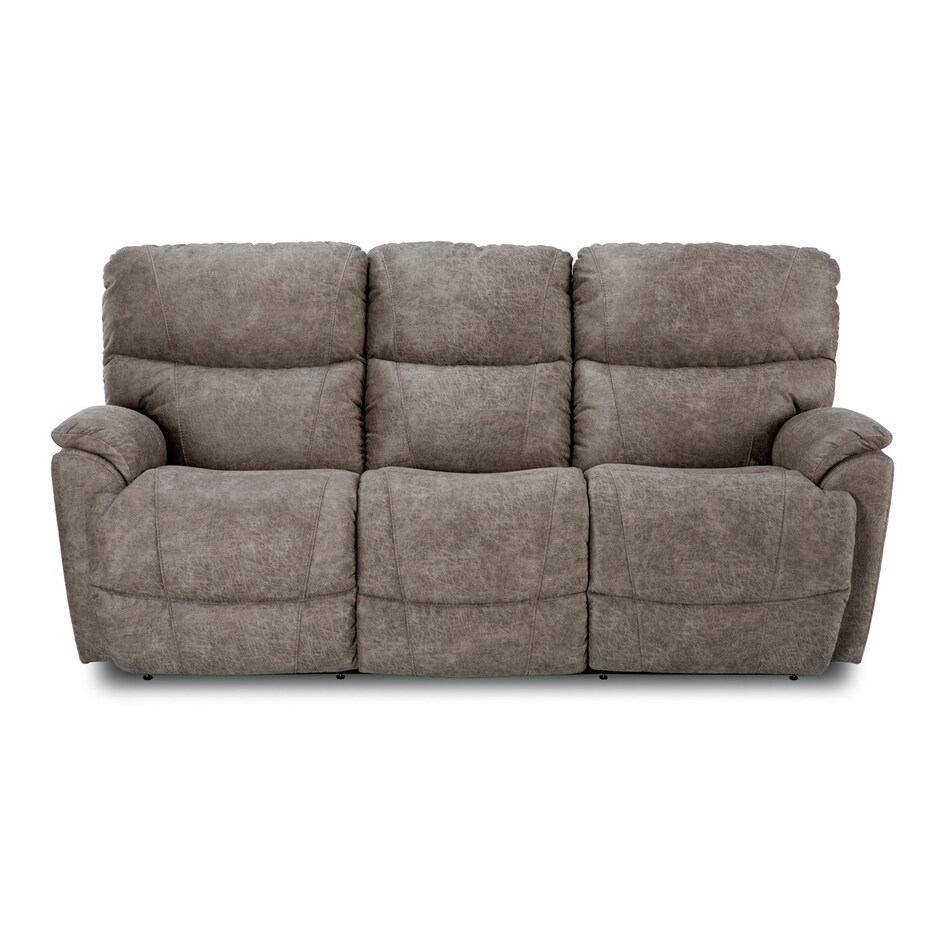 e iclean sable casual transitional recl sofa   