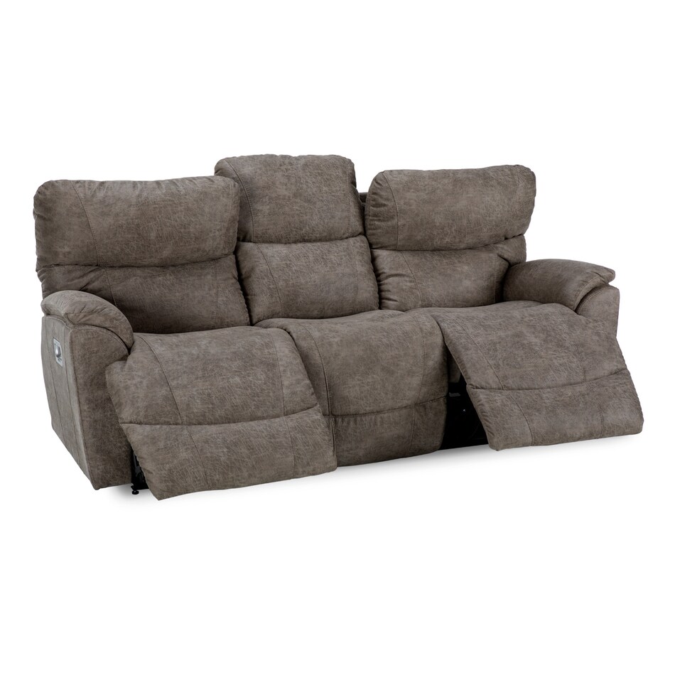 e iclean sable casual transitional recl sofa   