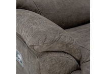 e iclean sable casual transitional recl sofa   