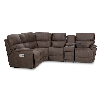La-Z-Boy Trouper II 6-Pc. Power Reclining Sectional
