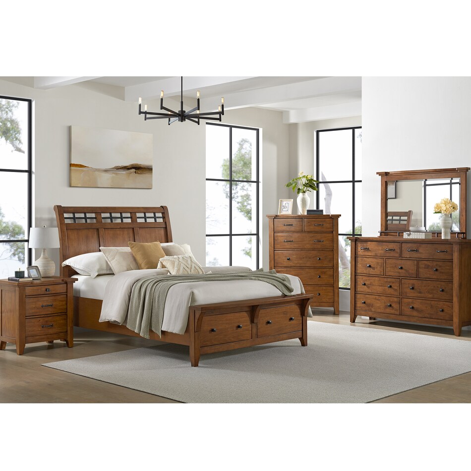 e brown bed package eqb  