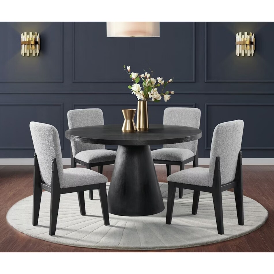 e black package dining table etc  