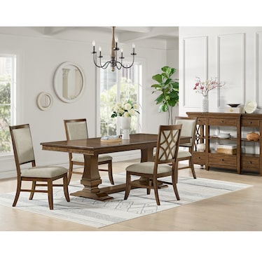 Cunningham 5 Piece Dining Set