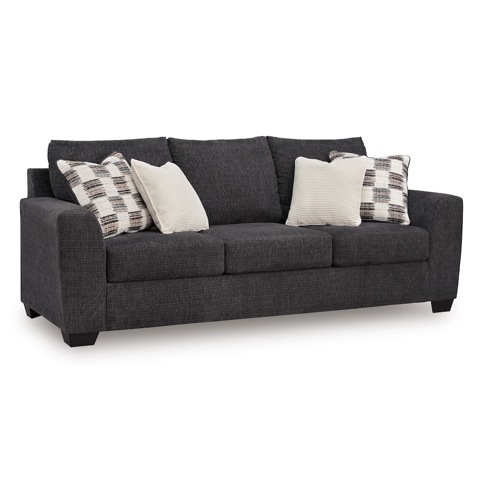 ebony casual sofas   