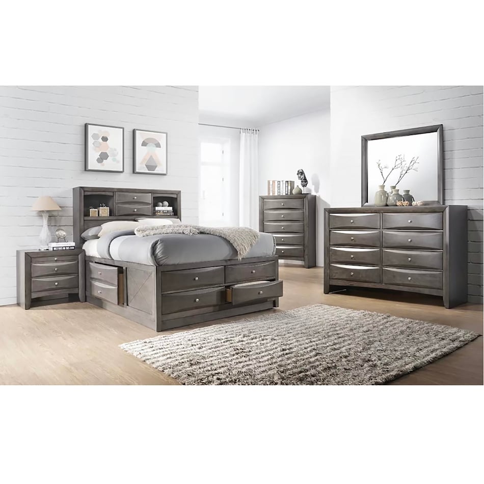 eg gray nightstand   