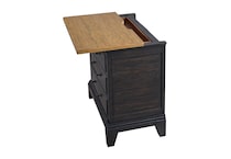 espresso country bedroom   