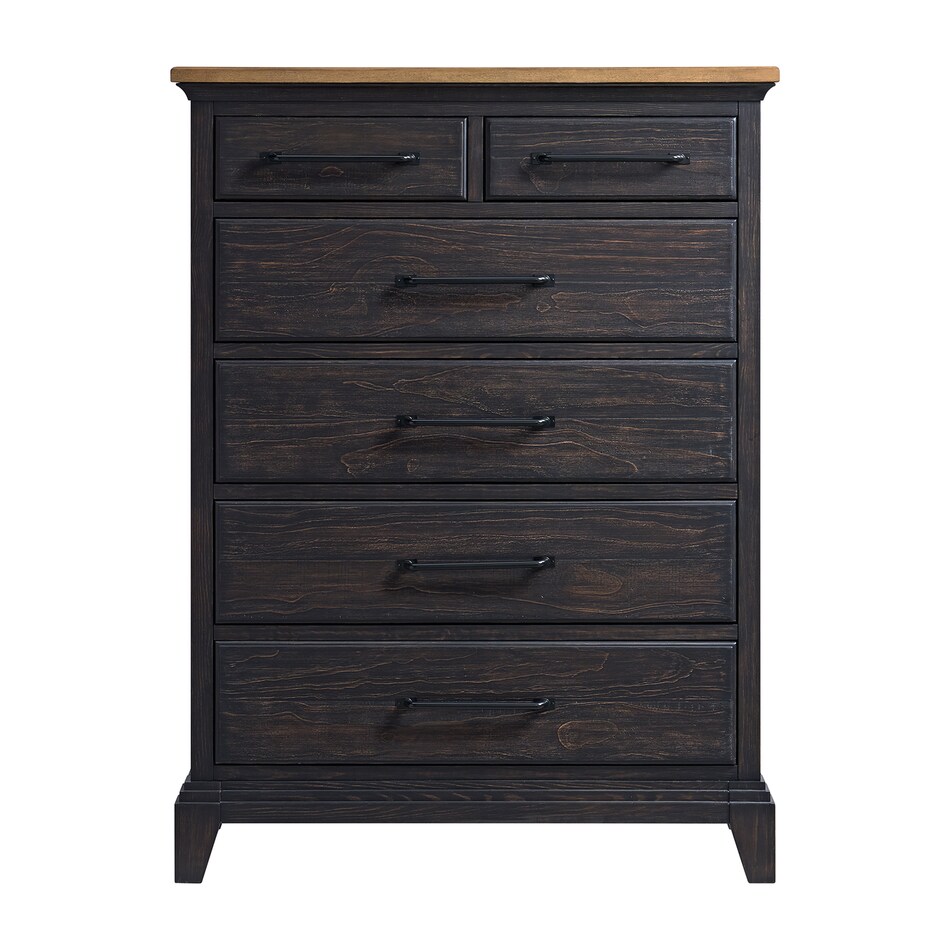 espresso country bedroom   