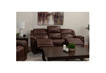 f dark brown fabric sofa   