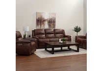 f dark brown fabric sofa   