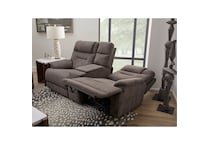 f dark gray fab loveseat flv  