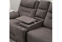 f dark gray fab loveseat flv  