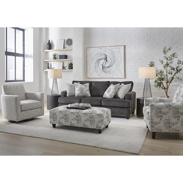 Shire Cocktail Ottoman