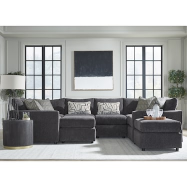 Ebony 8-Pc. Sectional