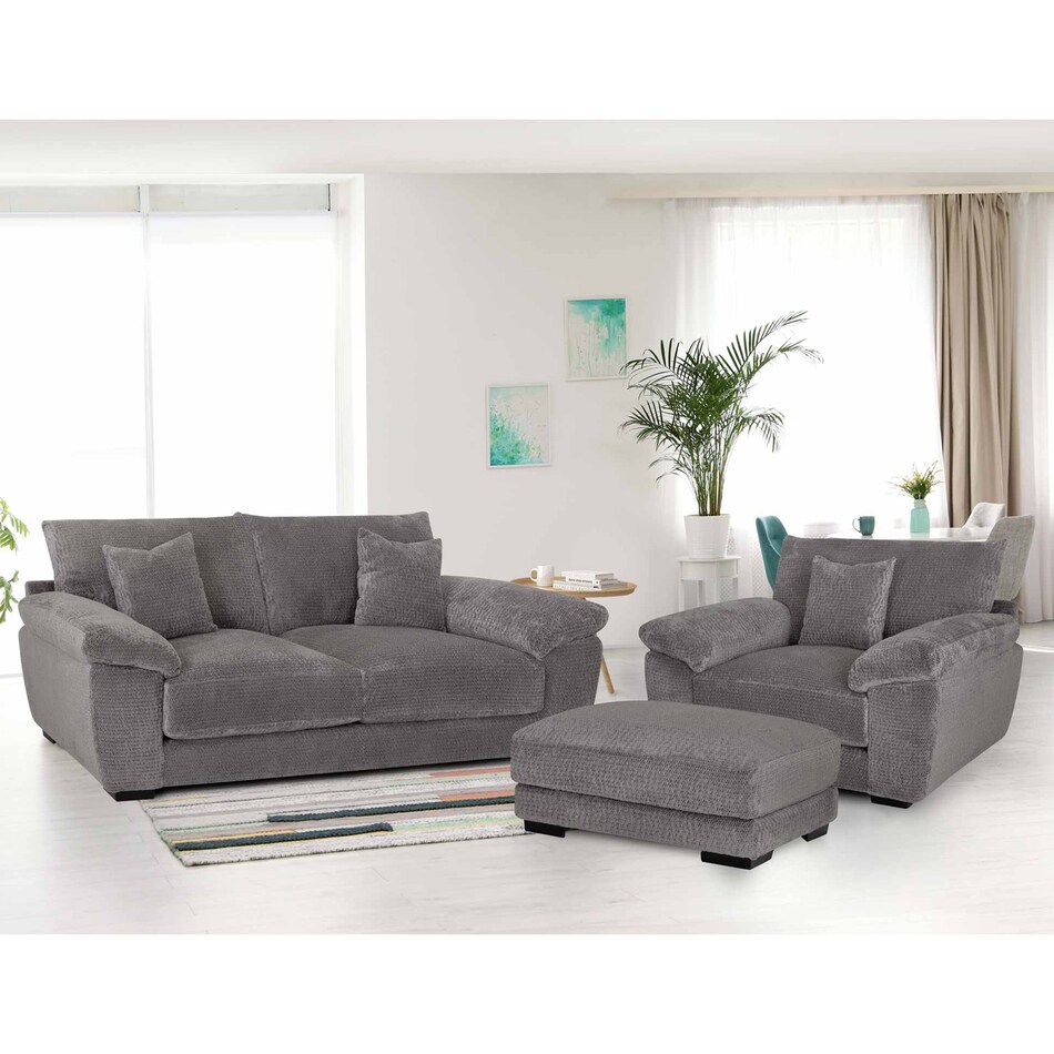 f gray fabric sofa   