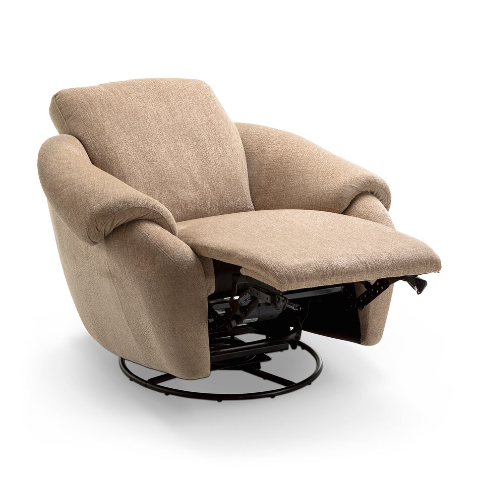 fontana tobacco sectional w recliner   