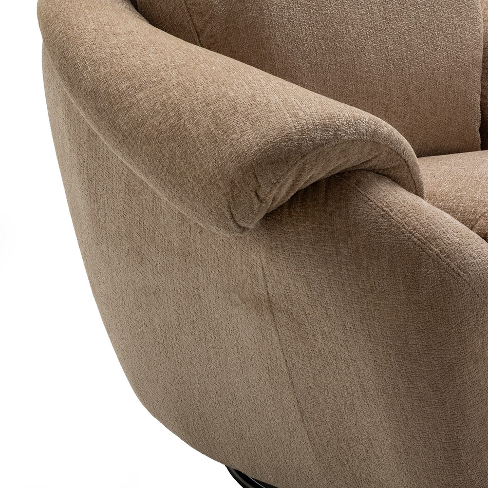 fontana tobacco sectional w recliner   