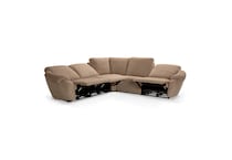 fontana tobacco sectional w recliner ap  