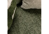 frederic herb green sectional stationary   