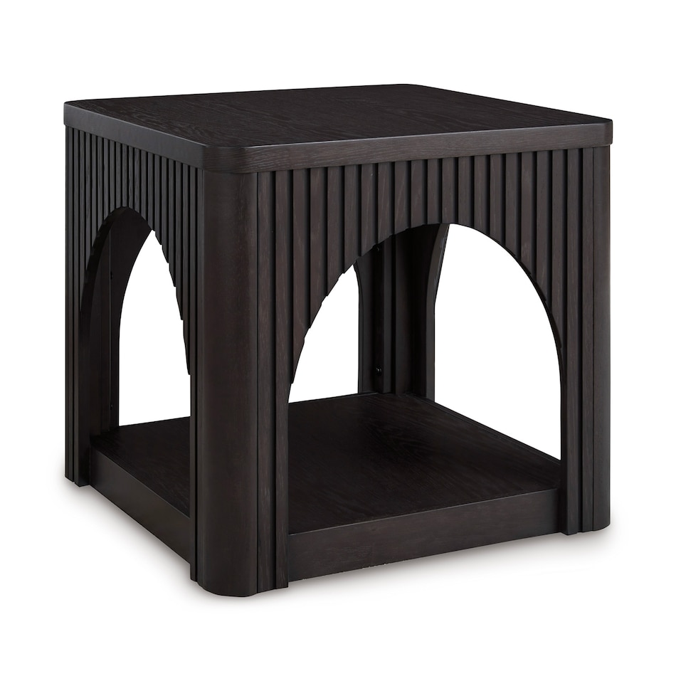 french black transitional casual tables   
