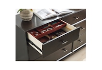 french roast contemporary bedroom   