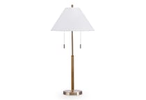 gold finish table lamps   