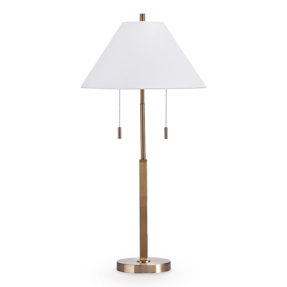 gold finish table lamps   