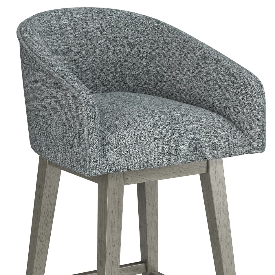 graphite   gray casual counter height stools h  