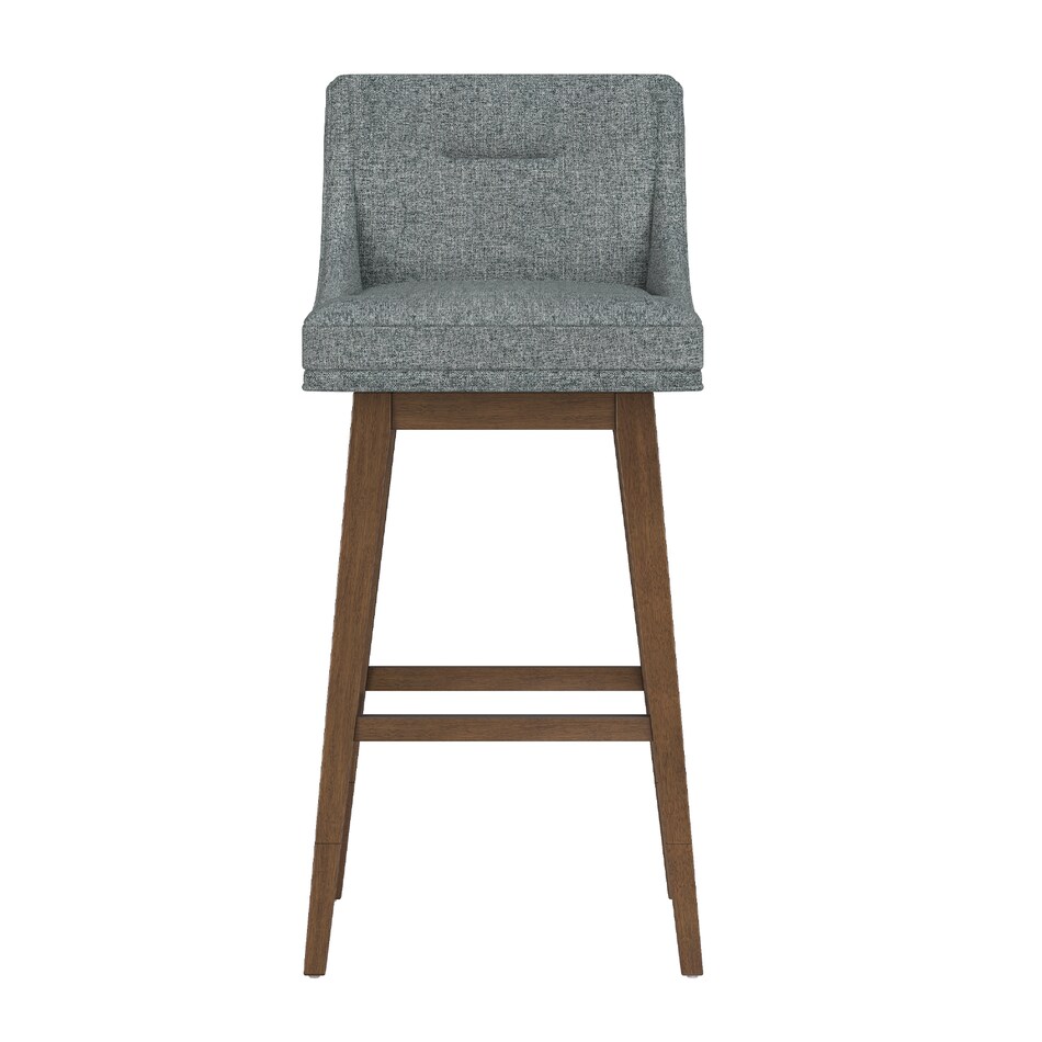graphite   medium brown casual counter height stools h  