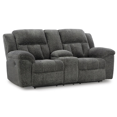 Franklin Gray Reclining Loveseat