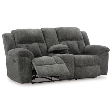 Franklin Gray Reclining Loveseat