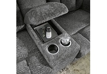 graphite bought for clearance reclining sofa gros   