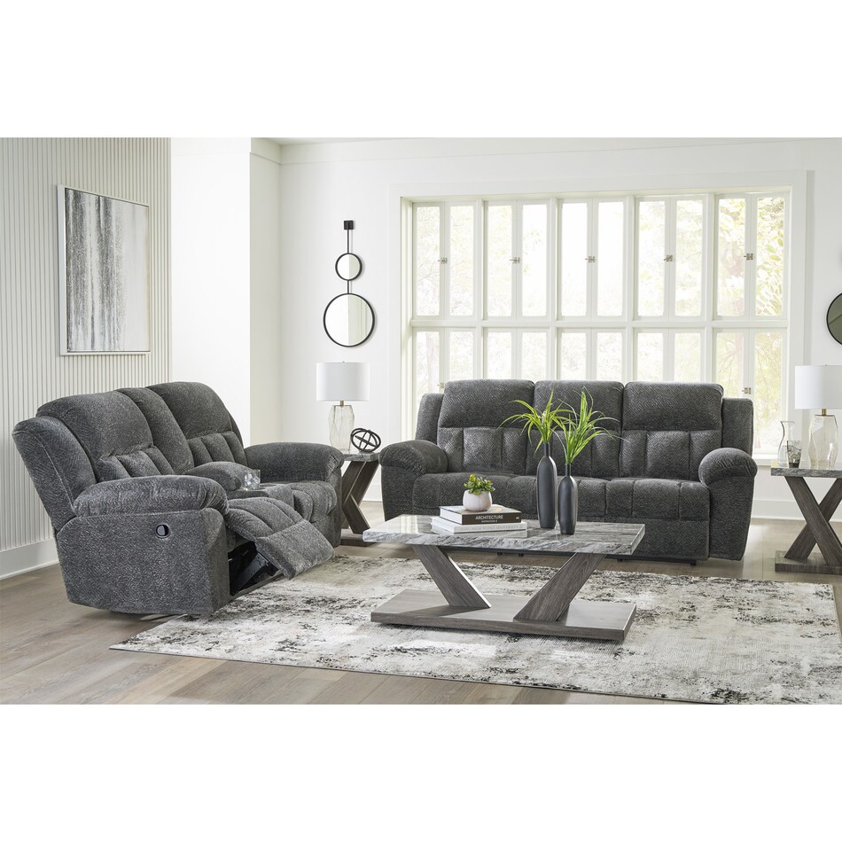 graphite bought for clearance reclining sofa gros   