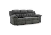graphite bought for clearance reclining sofa gros   