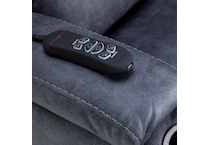 graphite casual transitional recl sofa   