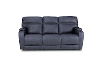 graphite casual transitional recl sofa   