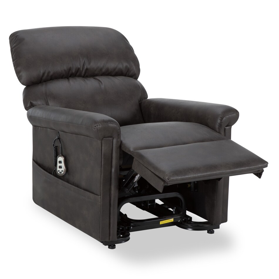 graphite wall recliner   