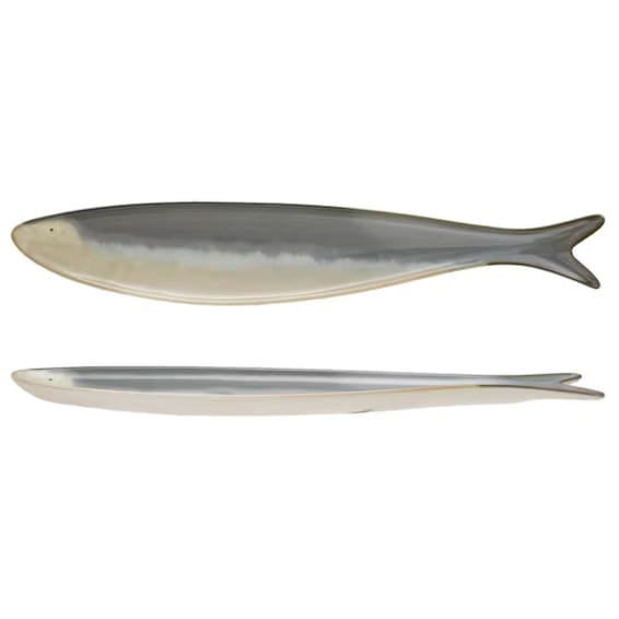 Stoneware Sardine Shaped Dish