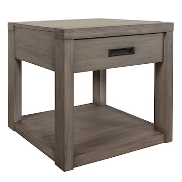 Raina Gray End Table
