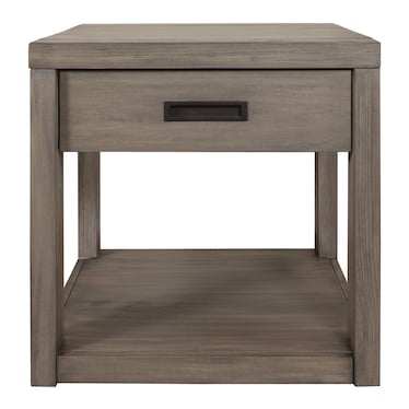 Raina Gray End Table