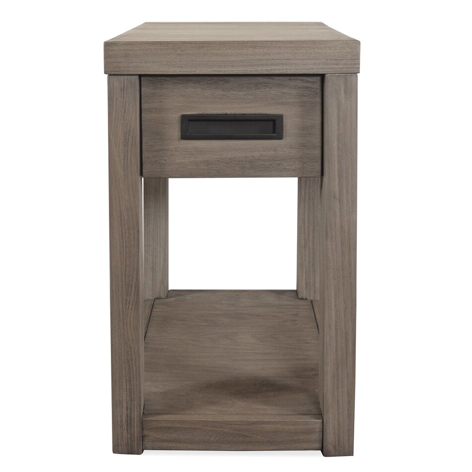 gray wash transitional casual tables   
