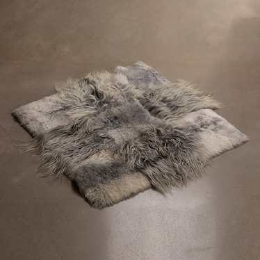 Icelandic Sheepskin Grey Pelt