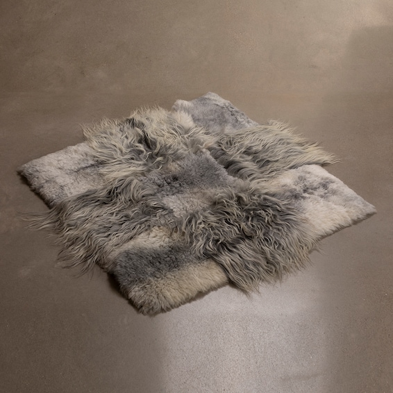 Icelandic Sheepskin Grey Pelt